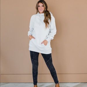 Zenana Full Size Run Drawstring Hoodie with Kangaroo Pocket
